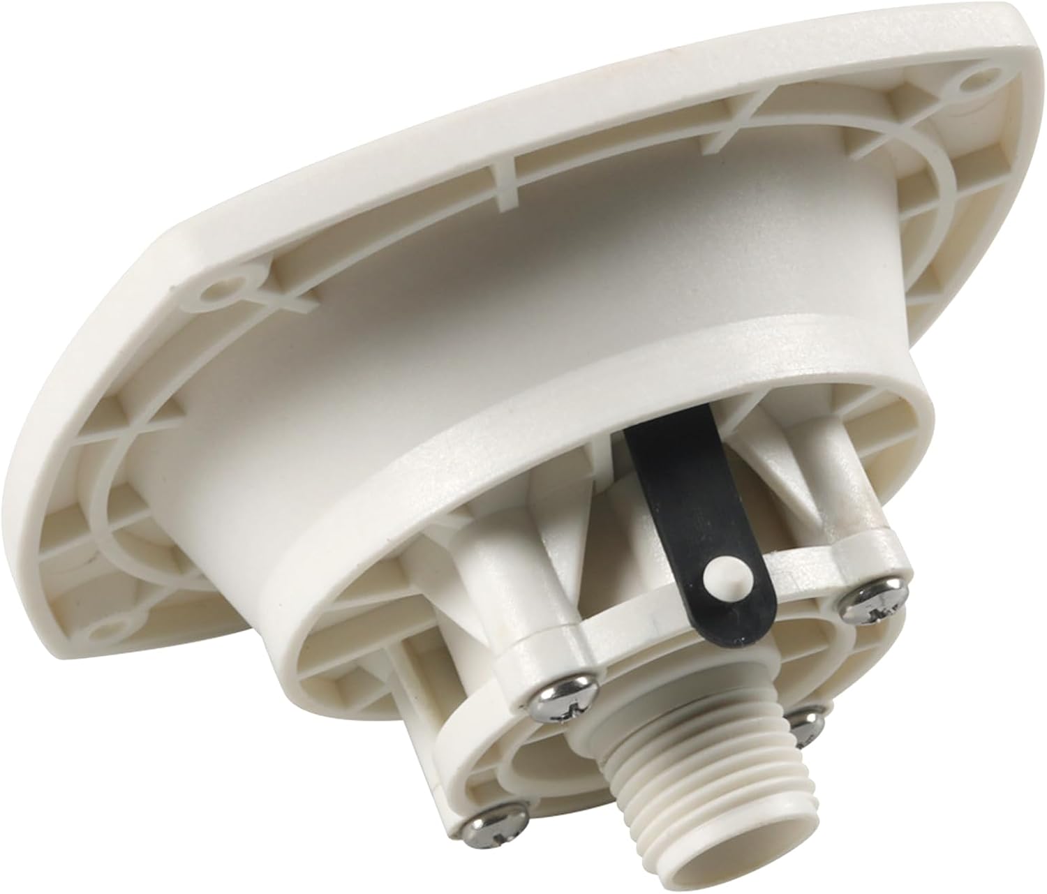 FOTN RV Water Inlet，White City Wall Mount Pressure Regulated Water Entry Trailer Camper Boat