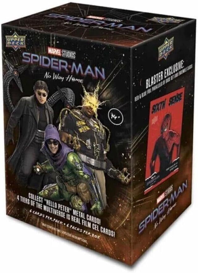 MARVEL SPIDER-MAN トレーディングカード BOX Upper Deck Marvel Spider-Man Trading Card Box : Target