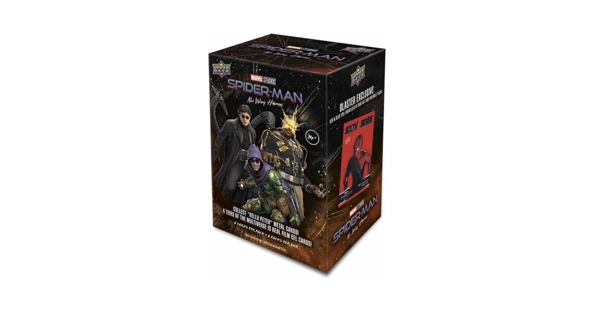 Amazon.com: 2023 Upper Deck Spider-Man No Way Home Blaster