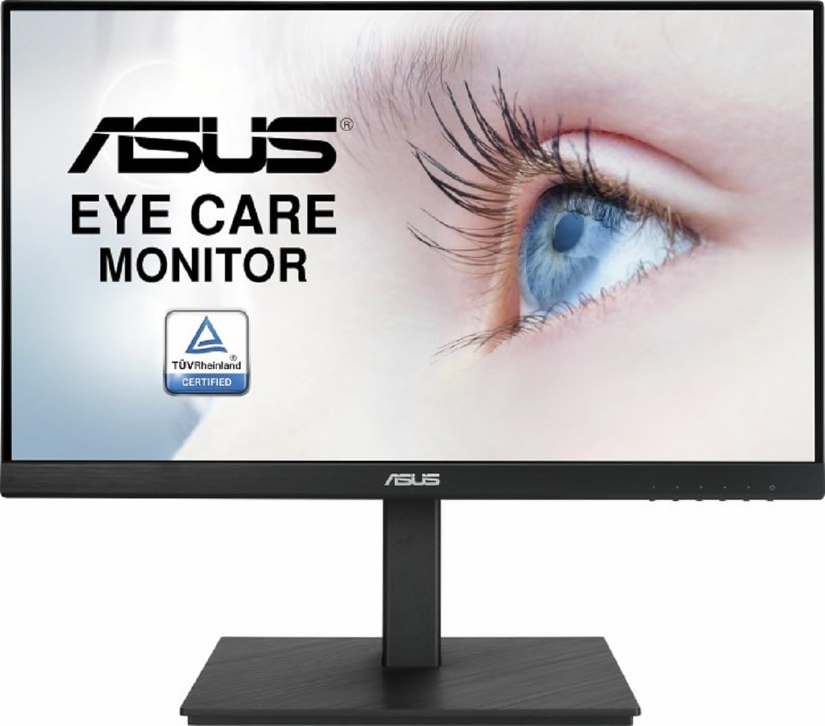 ASUS VA229QSB, Eye Care Monitor da 21,5" FHD IPS (1920 x 1080), Nero | 75Hz, Design Senza Cornice, Adaptive-Sync/Freesync, Displayport, HDMI, Tecnologie Eye Care, Low Blue Light e Flicker Free