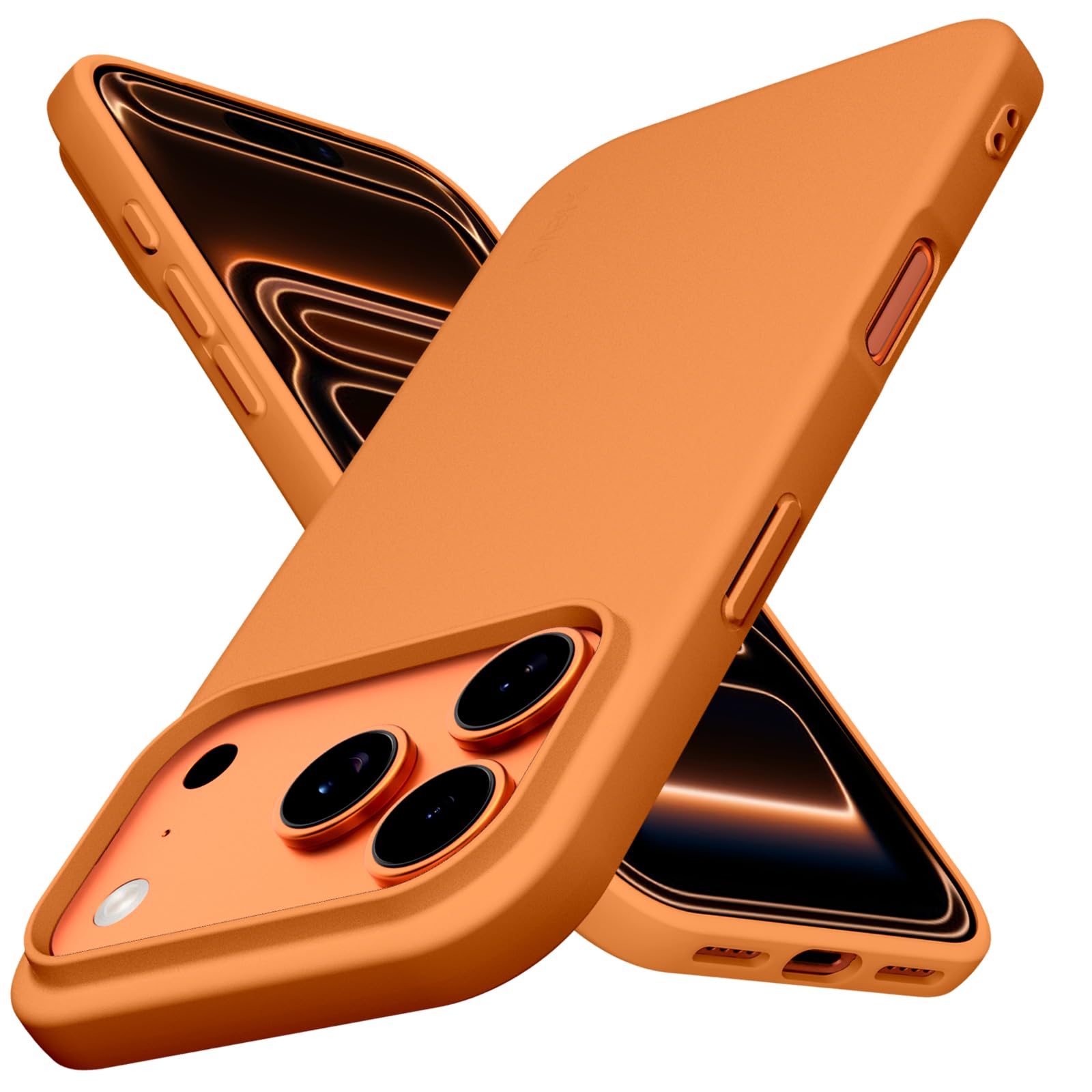 Amazon.com: X-level for iPhone 17 Pro Max Case, Slim Fit, Orange