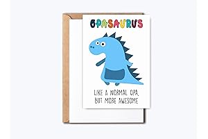 Opa Dinosaur Card: Opasaurus - Birthday, Father's Day Greeting Card