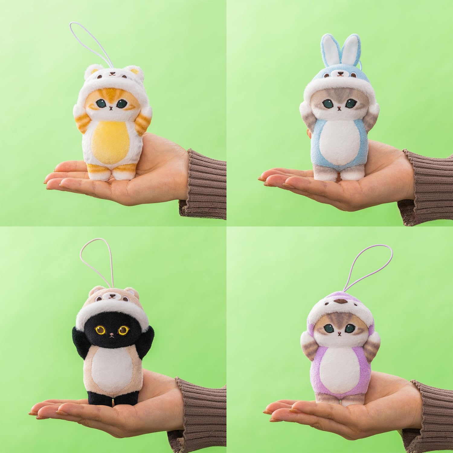 Amazon.co.jp: 着ぐるみにゃん マスコット ぬいぐるみ mofusand