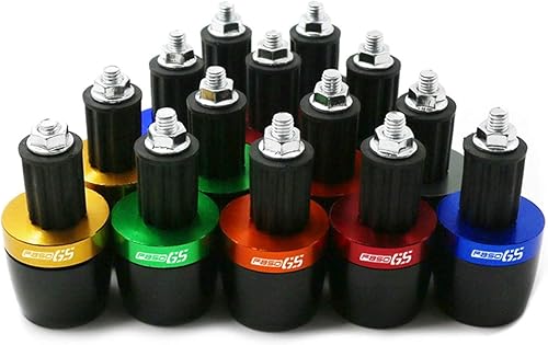 Miniatura 8 de IMPREC Empuñaduras universales para manillar de motocicleta de 78 pulgadas extremos de contrapeso tapón deslizante mango para barra de mango para