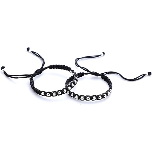 925 Silver Adjustable Nazariya Bracelet for Babies