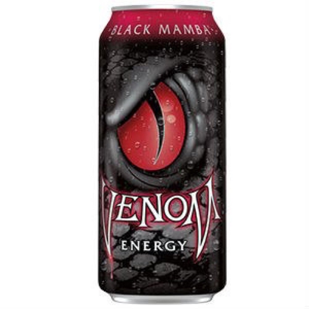 Venom Energy Drink Black Mamba 16 oz (8 Cans)