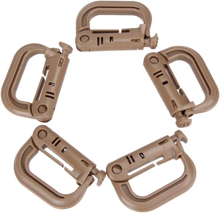 moschettone di bloccaggio con molle