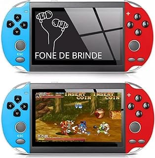 Gamepad Vídeo Game Boy Portátil Multimidia Joystick Manete 1O.OOO Jogos Clássicos Retro Gameboy Console Portátil Suporta Jogos de 8 Bits até 128 Bits Console De Jogos Memória Integrada Jogadores de Videogame Para Adultos E Crianças Jogos 32GB Jogar Nas Férias Feriado Presente Natal Crianças Adolescentes Meninos Menias Aniversário Entregue Kiston