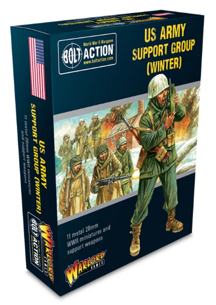 Warlord Games BEF Support Group – 28 Mm WWII-Metallminiaturen Für Bolt Action – Unmontiert & Unbemalt