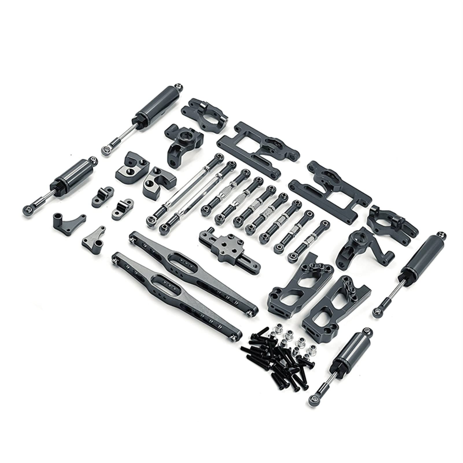 Model Ulepszone części metalowe Wahacz C, do siedzenia, układu kierowniczego, do siedzenia, zestaw części do samochodów RC, do WLtoys, 12428 12423 12427 Części do samochodów RC FY-01 02 03 Zda