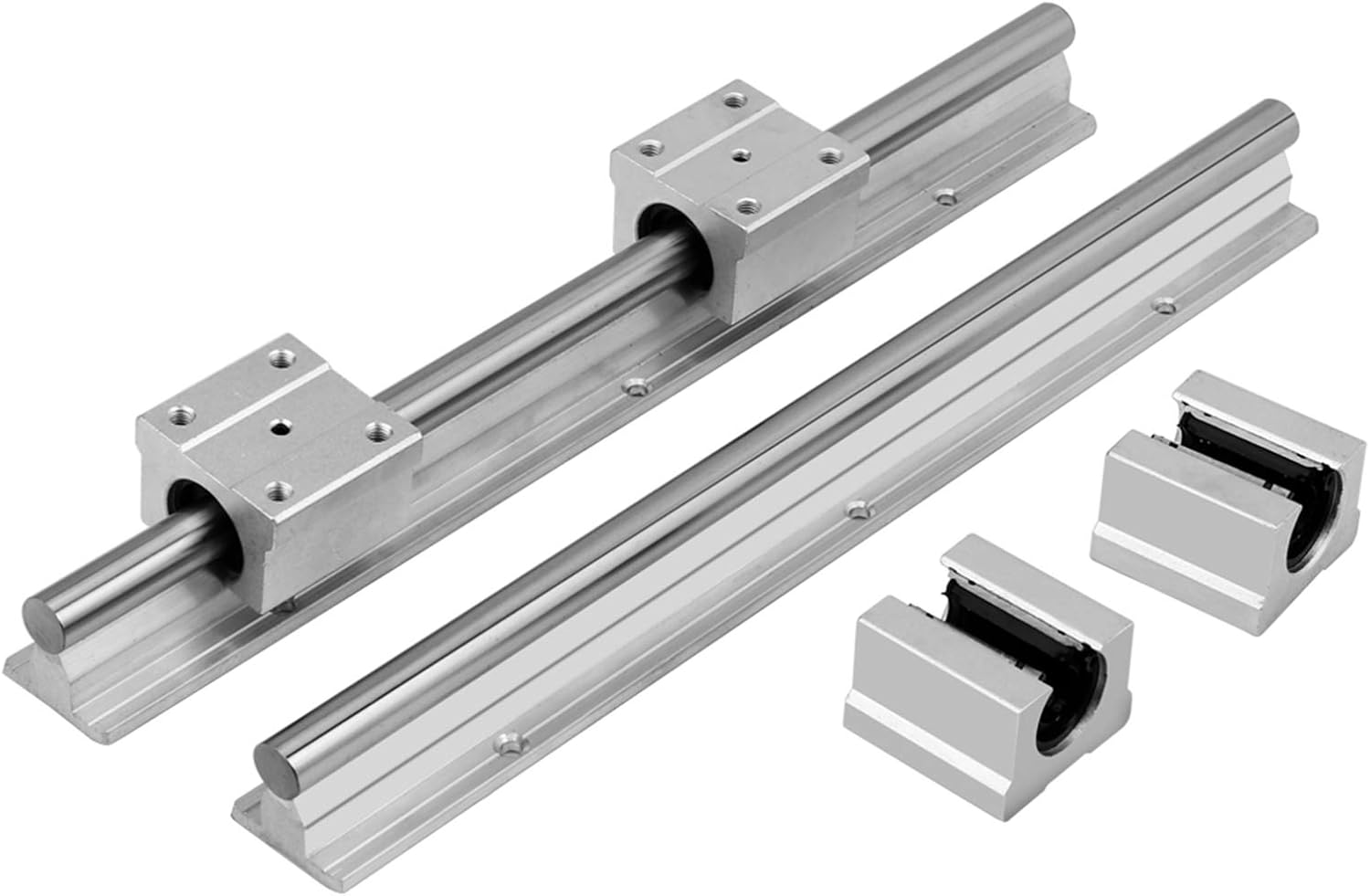 Linear Slide Linear Rail Guide PUSOKEI Linear Rail 2 Set 300mm12mm SBR12UU 2 Linear Rail Guide