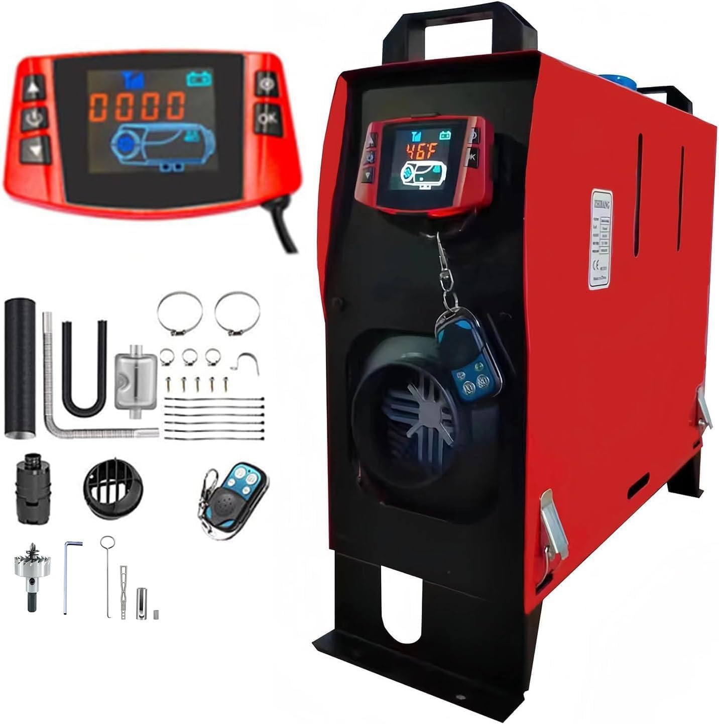 Amazon.com: ZHIBANG Diesel Air Heater All in one,12V/8KW Parking