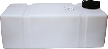 Norwesco 25 Gallon Rectangular Flat Bottom Utility Tank