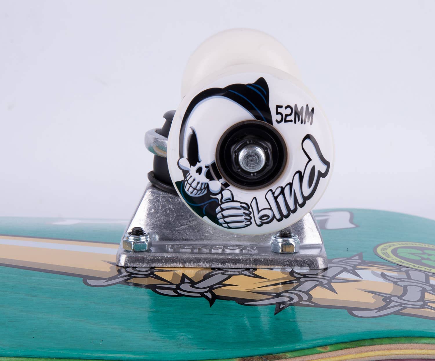 Skateboard Complet, Bat Reaper Character Vert, 7.75 x 31.19