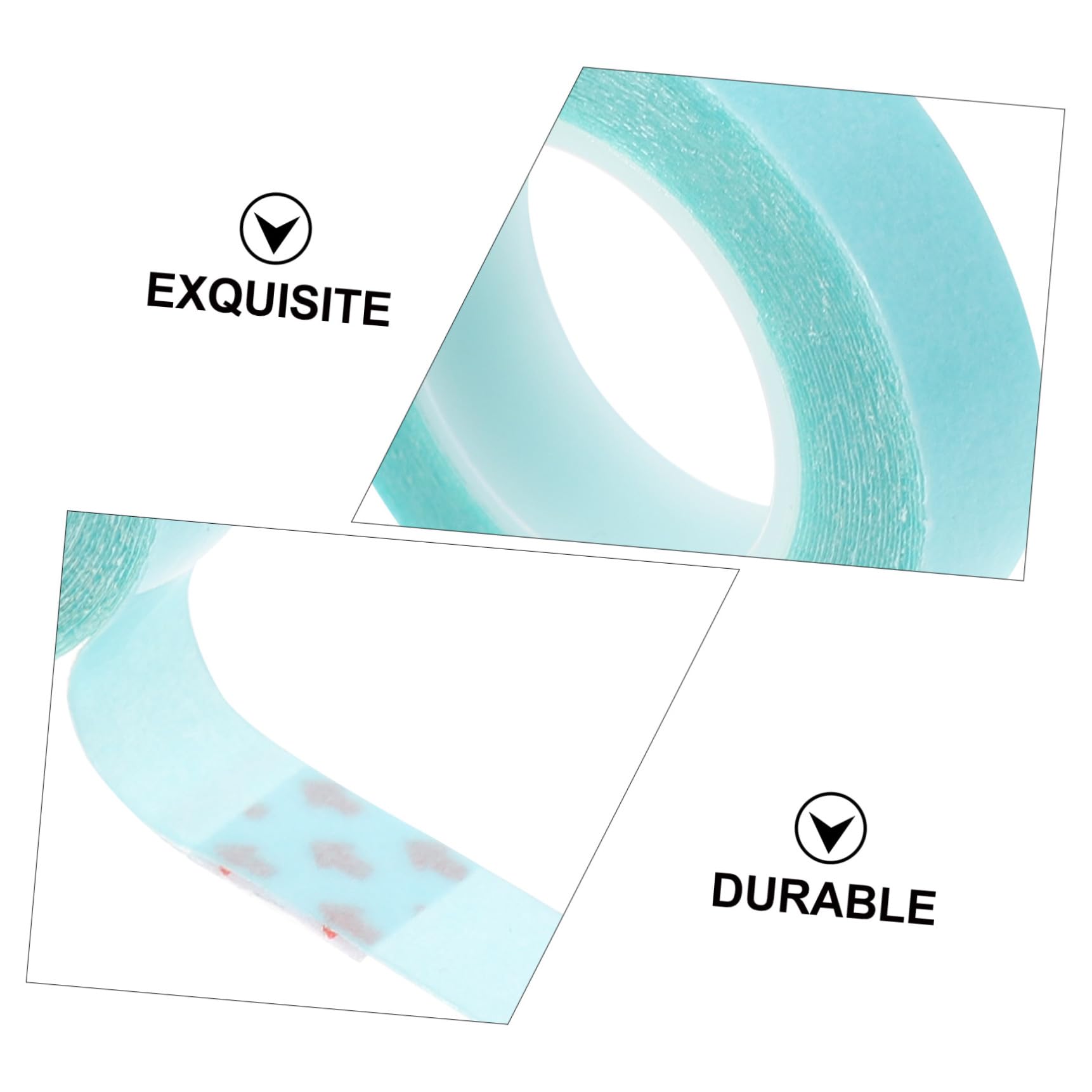 8rotoli Tape Per Estensioni Strisce Biadesive Per Parrucche Da Accessori Per Estensioni Senza Danneggiare Per Acconciature Naturali e Brillanti