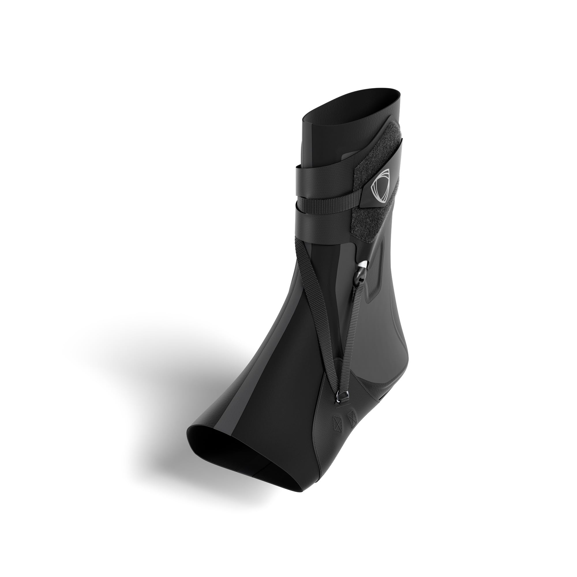 BETTERGUARDS MAX - Tobillera deportiva ligera para hombre y mujer | Estabilizador de tobillo para mayor comodidad y libertad de movimiento | Ajuste transpirable sin compresión para deporte (negro, L