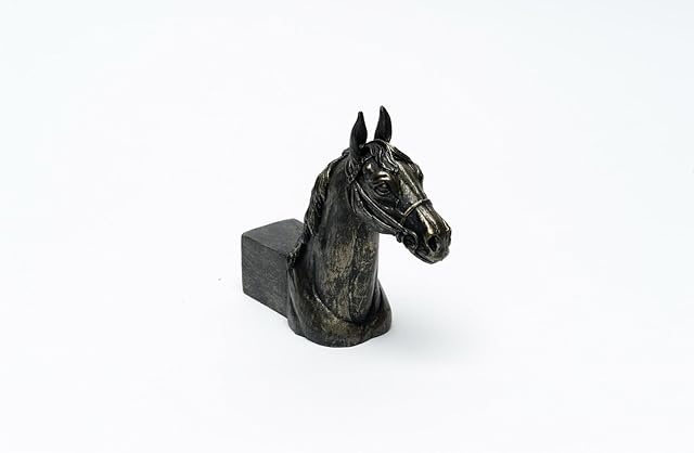 Plant Pot Feet - Bronze Horse Head (Set of 3)