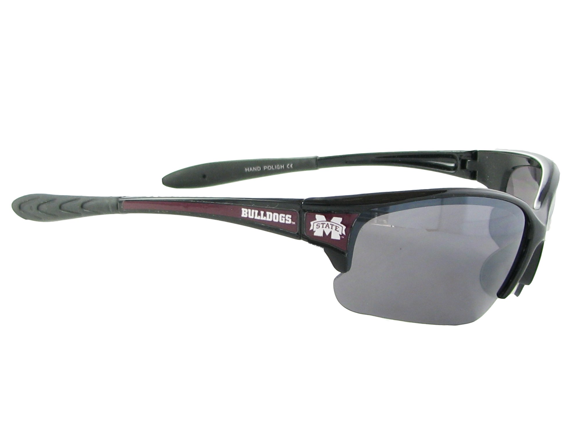 Mississippi State Bulldogs MSU Black Maroon Elite Sunglasses S7JT