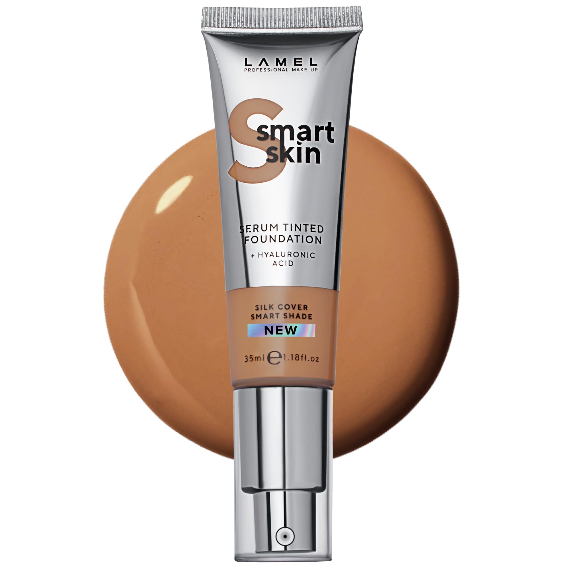 ファンデーション Mel Amazon.com : Lamel- Smart Skin Serum Tinted Foundation - 409 Deep