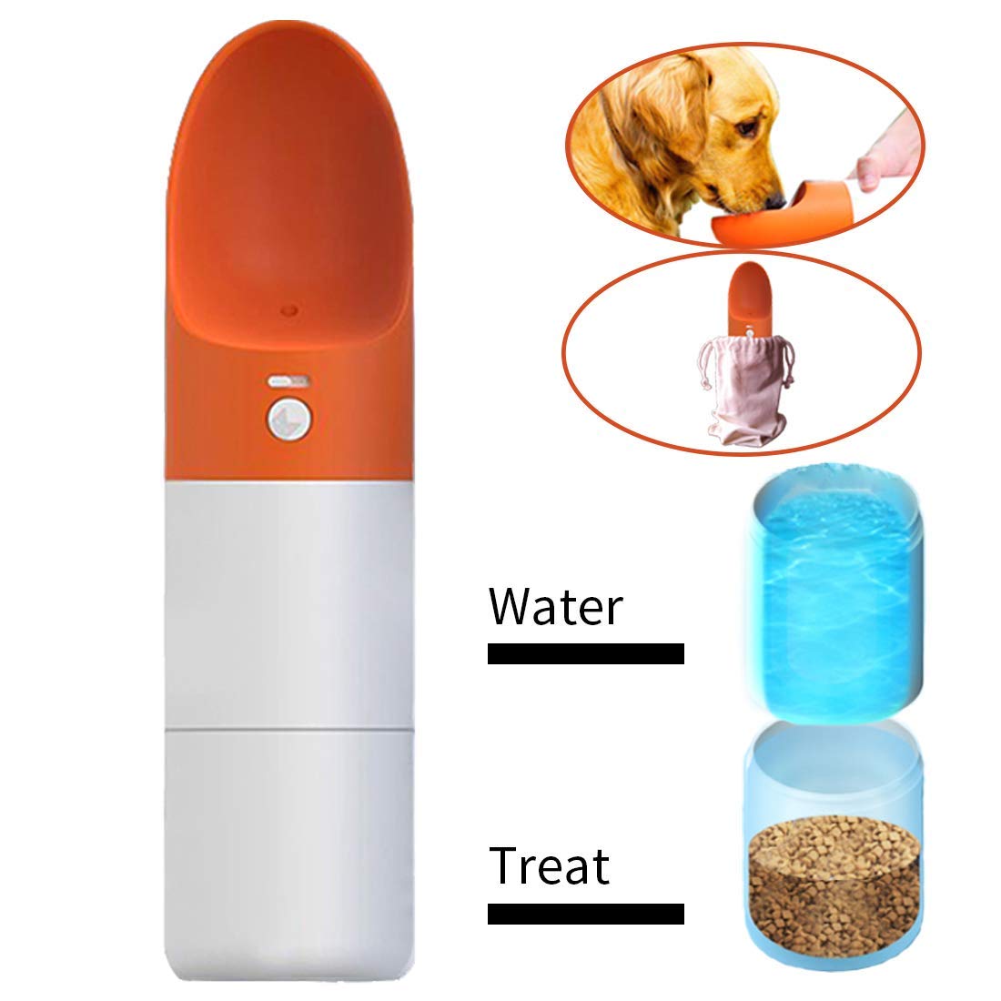 hunting dog water bottle