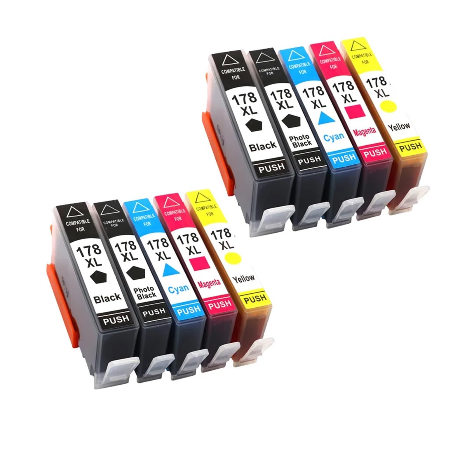 Cartouche d'encre, Compatible avec HP, 178XL 178 XL B109