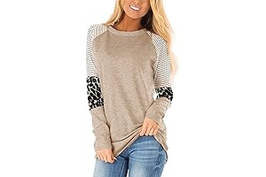 Basoteeuo Leopard Print Women's Tunic — Stylish, Versatile, and Comfortable