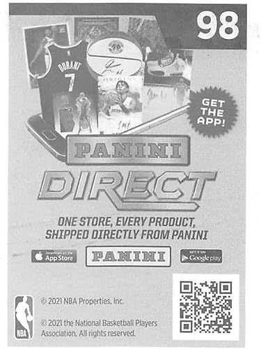 Miniatura 2 de 2020-21 Panini Stickers #98 Aaron Nesmith / 14th Overall Rookie Sticker Official NBA Basketball Album Sticker Measuring 2.75 inch tall X 2 inches