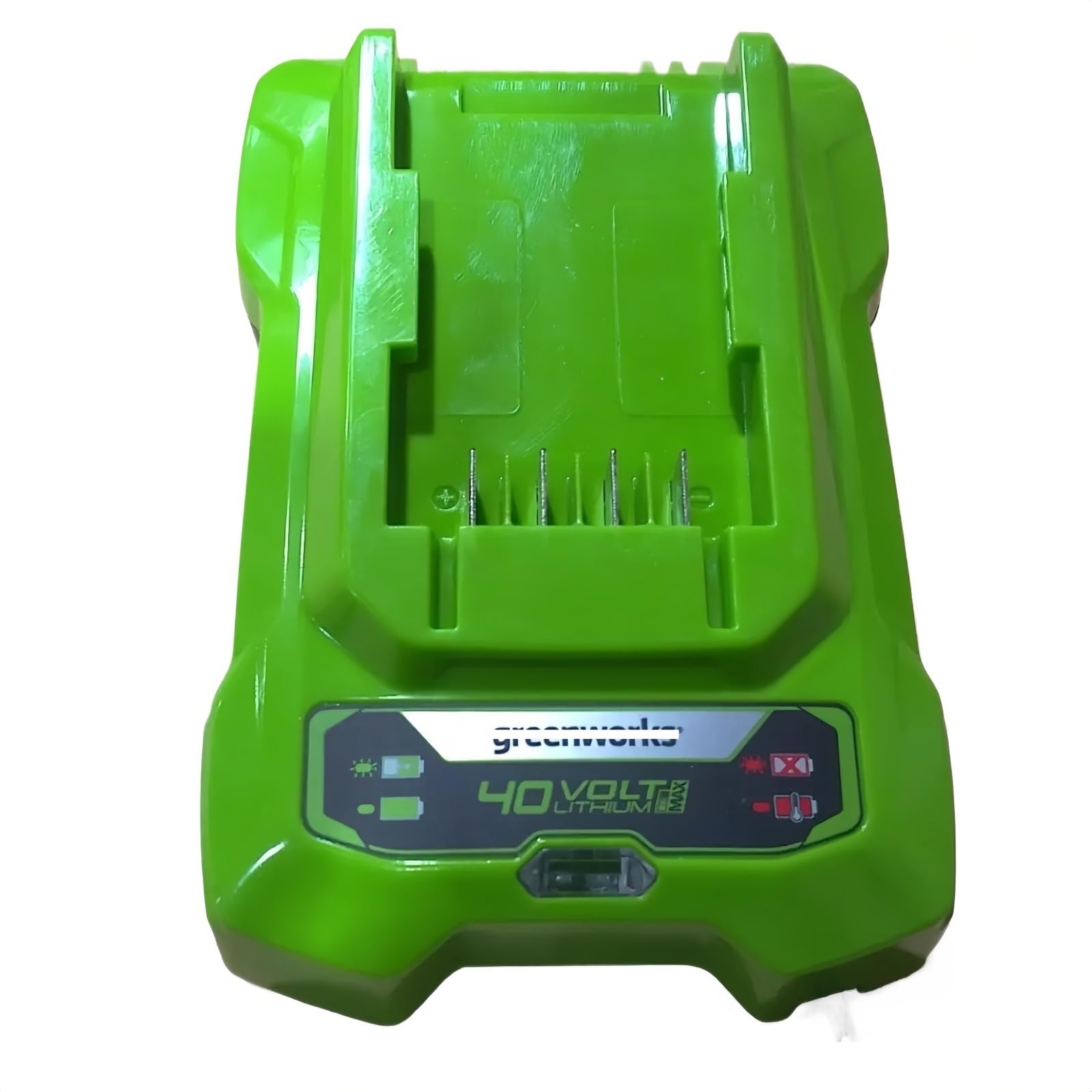 Akumulator litowy G40C 40 V, elektryczna piła łańcuchowa, kosiarka do trawy, piła do żywopłotów i gałęzi, ładowarka 2 A, 230 V. Kompatybilny z Greenworks 40 V. 29462 29472, elektryczne narzędzie ogrod