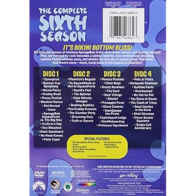 Spongebob Squarepants: Complete Sixth Season