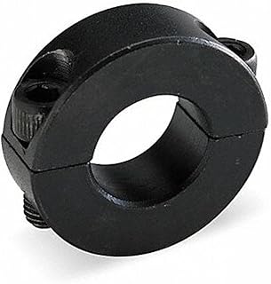1L692 Shaft Collar, Clamp, 2Pc, 0.3cm, Steel