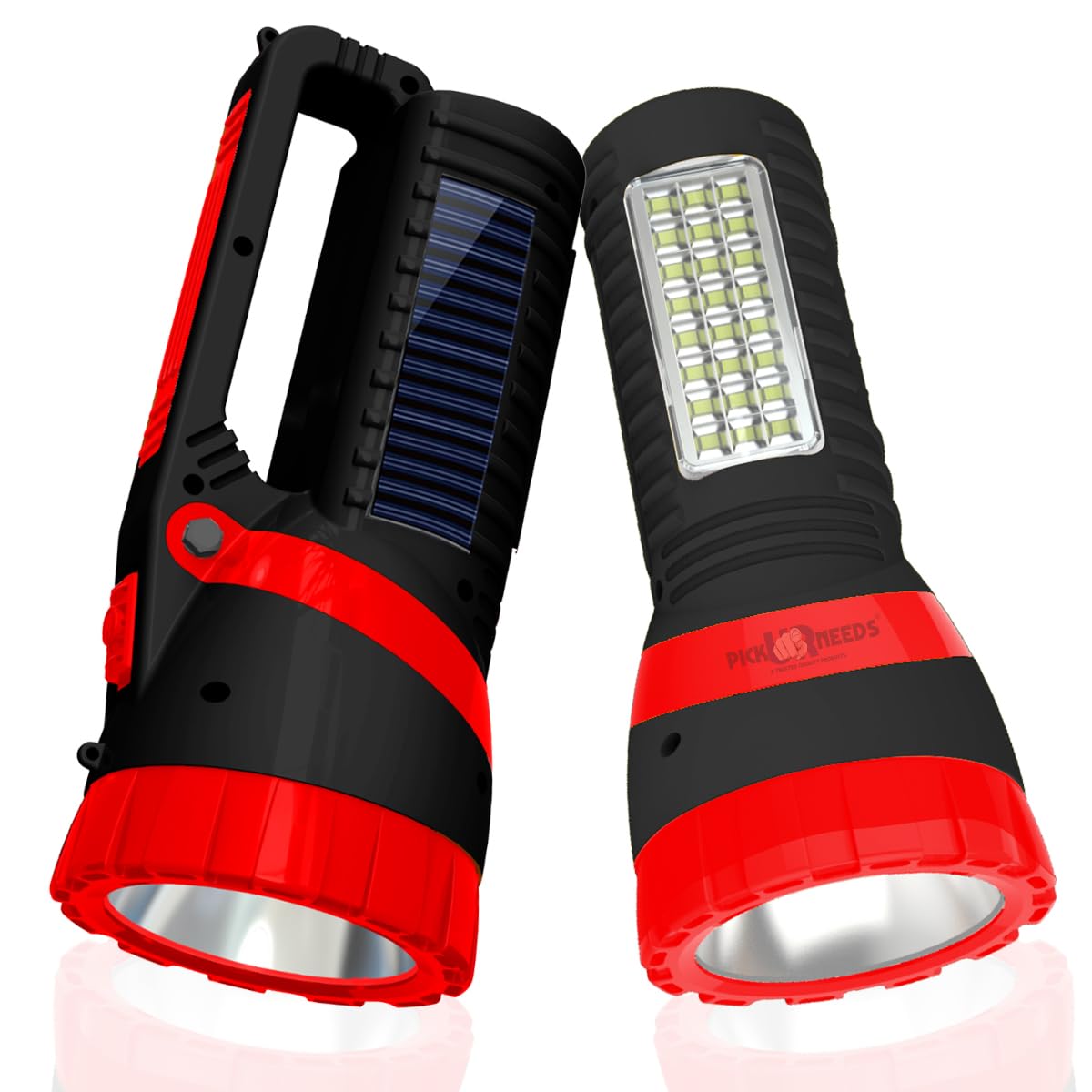 Pick Ur Needs Solar Rechargeable Emergency Long Range Search Torch Light(75 Watts + 24 SMD Red) (B09TPYRPYR) Amazon Price History, Amazon Price Tracker
