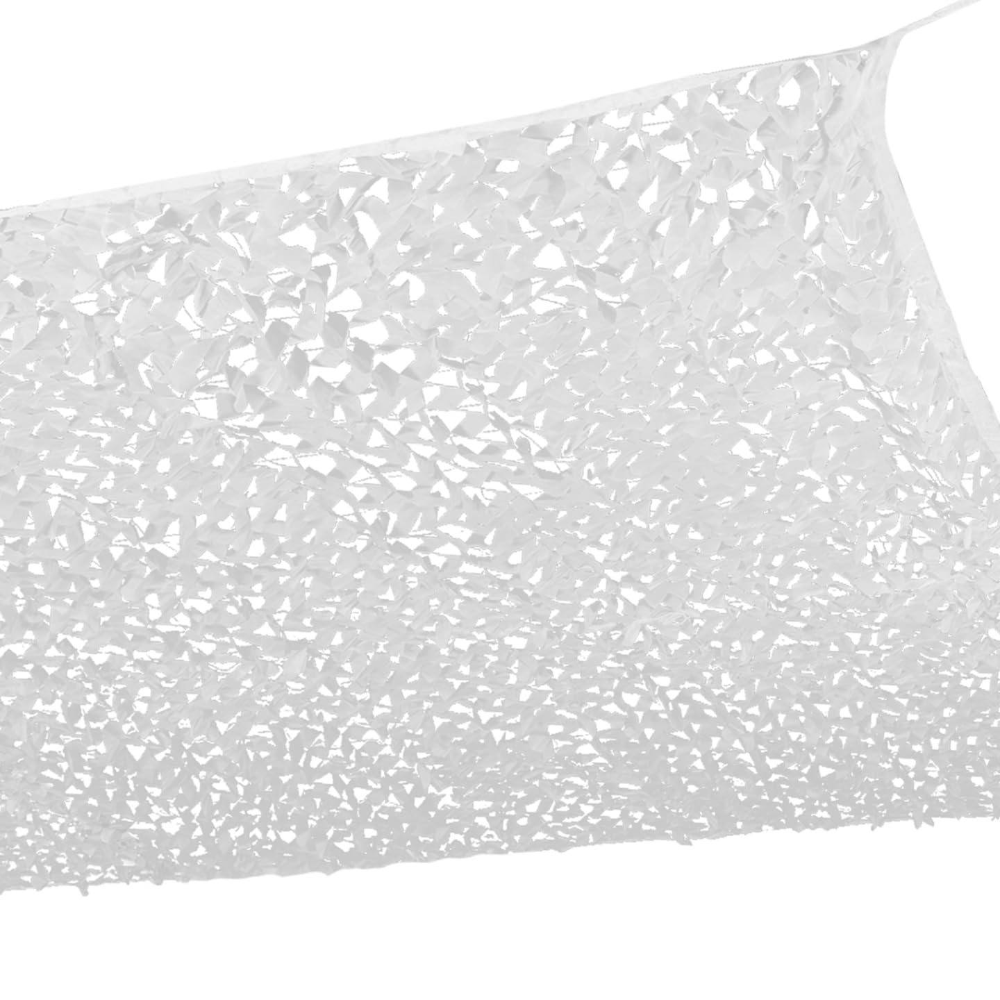 IDMarket - Voile d'ombrage rectangulaire Design ombrière Camouflage 3x4 M Blanc