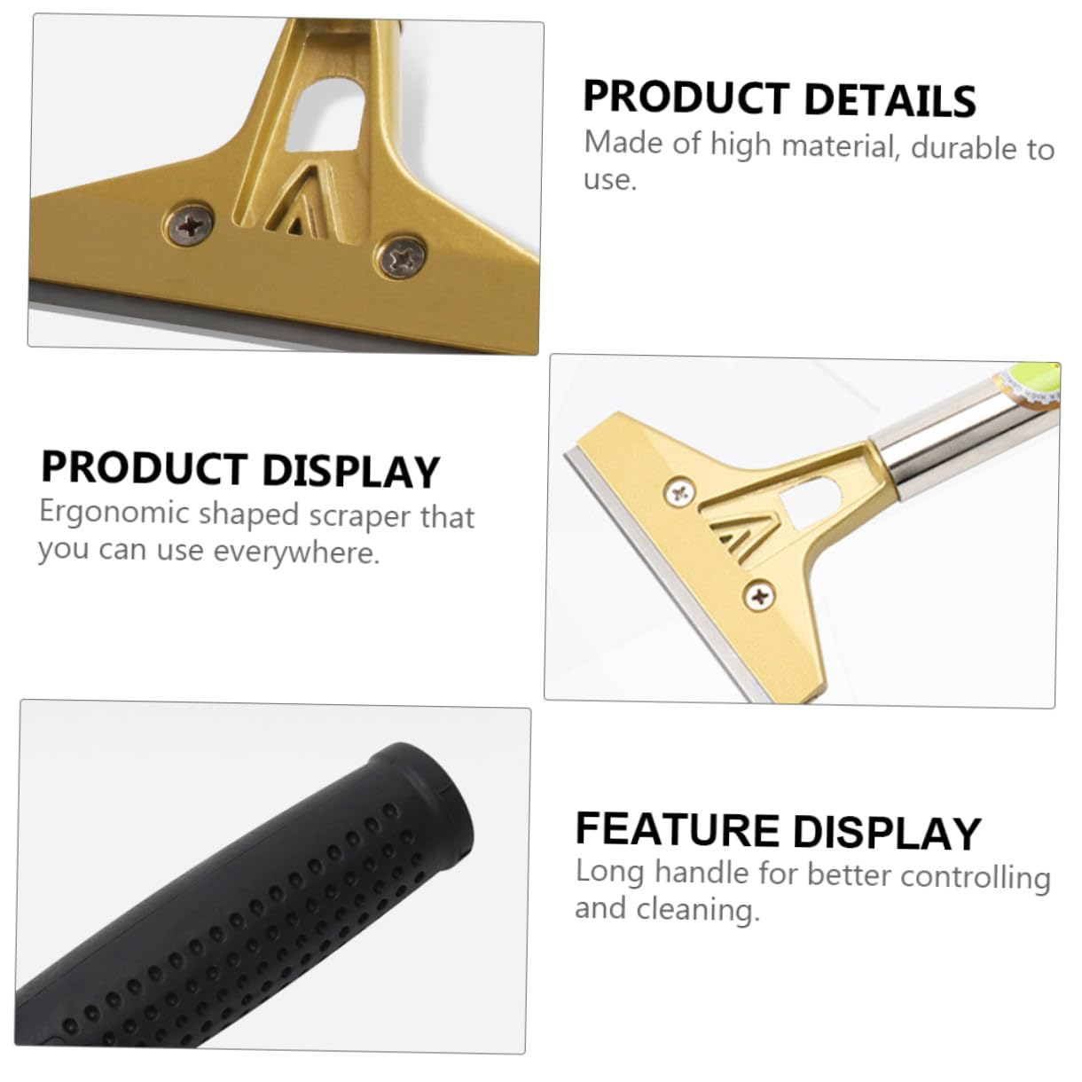 Raspador de Vidrio Pequeño de Acero Duradero Herramienta Manual para Limpieza de Azulejos y Eliminación de Adhesivos Adecuado para Cocina y Baño Raspador de Lechada Profesional