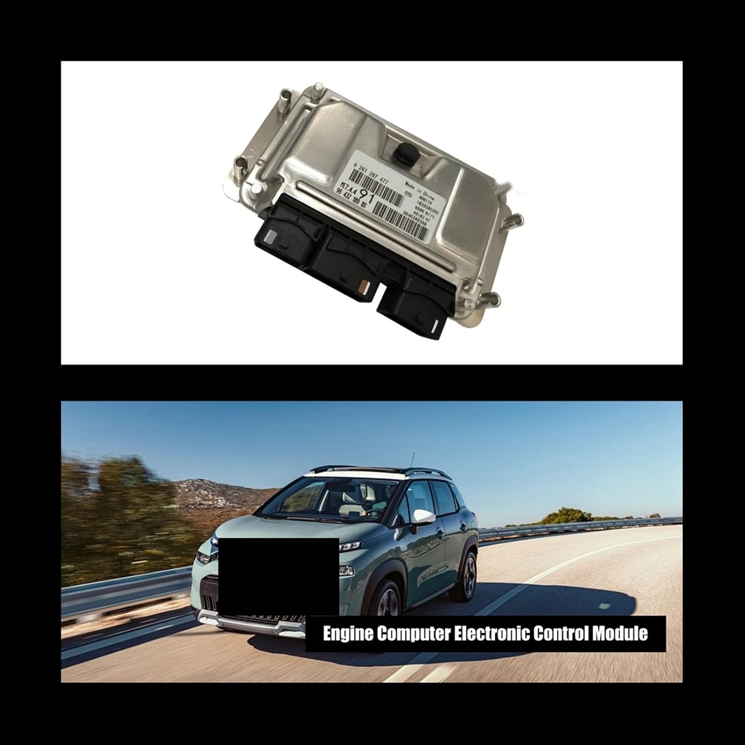 9643218988 車のエンジンコンピュータ電子制御モジュール ECU