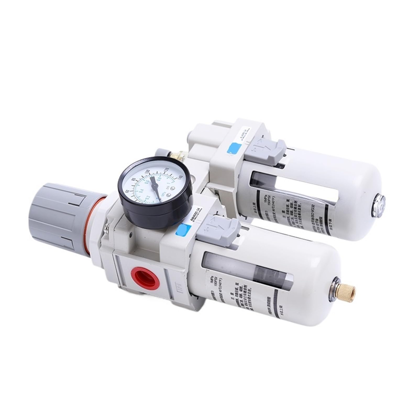 PHNOITPQ AC Series FRL Double air Source Treatment AC2010/AC3010/AC4010/AC5010 Oil-Water Separator Pressure regulating Filter(AC4010-03)
