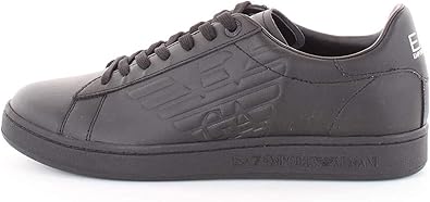emporio armani black men's sneakers