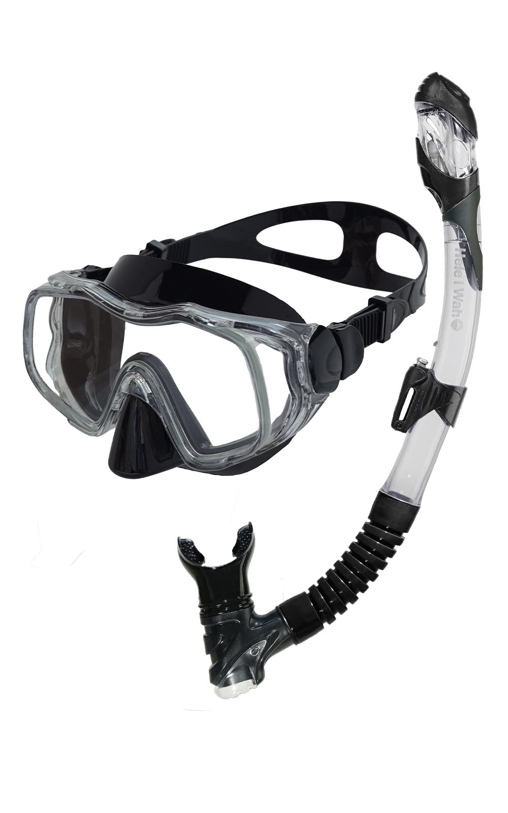 Hele i Wah スノーケリング Hele i Waho ヘレイワホ シュノーケルセット 大人用 水が入ら