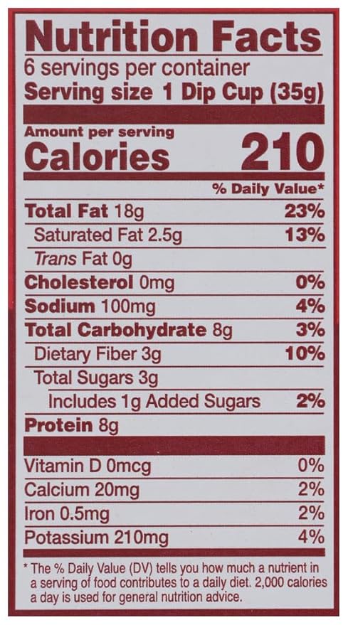 BARNEY BUTTER Dip de Mantequilla de Maní Cups 6ct, 1.25 OZ miniatura 6