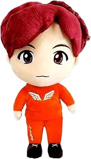 Comprar Peluche BTS J-Hope, Muñeco de Peluche Coleccionable, Traje Naranja con Alas, Cabello Rojo, Estilo Chibi K-Pop (J-Hope)