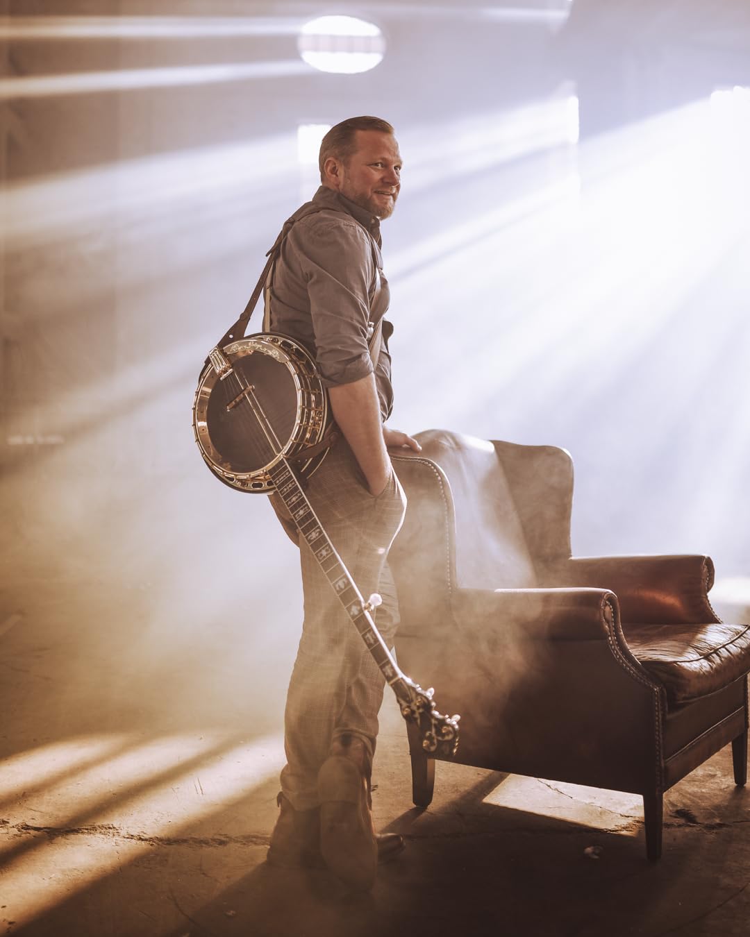 ORTEGA GUITARS Falcon Series Banjo 5 String - Natur Ahorn inklusiv Tasche (OBJ850-MA)