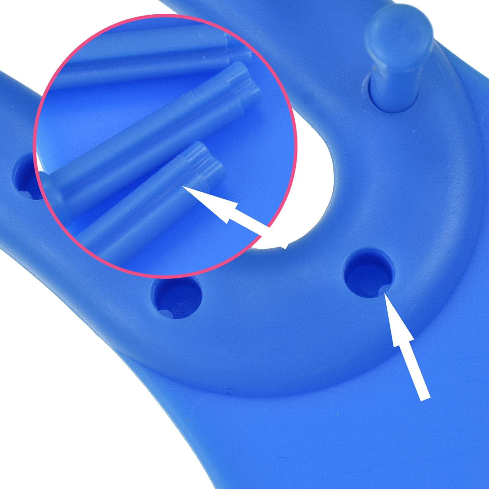 Yiju Afghan Loom Knitting Board Weaving Tool Kit DIY Shawl Scarf Sweater Knitter