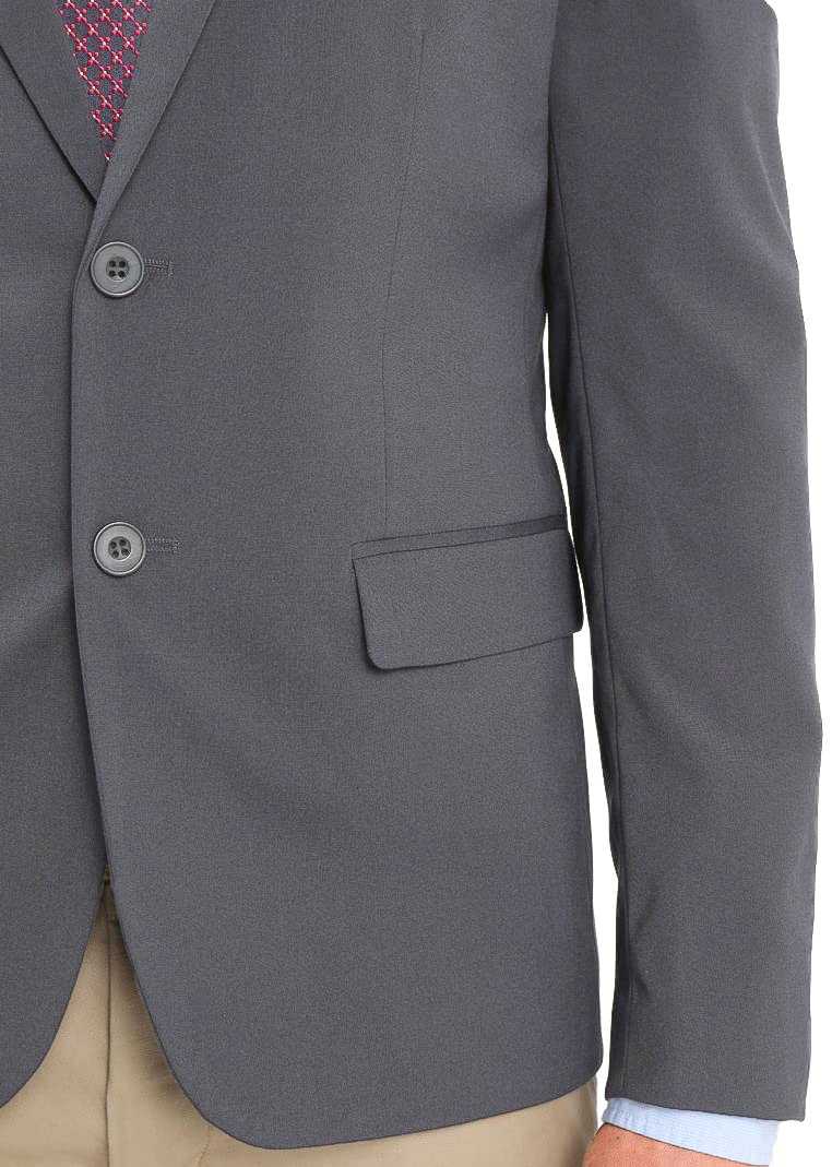 Evoga Giacca Uomo Class Sartoriale 2 Bottoni Slim Fit Blazer Elegante