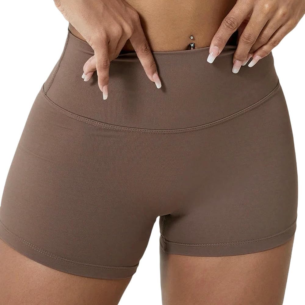 Bielizna modelująca spodenki sportowe damskie podnoszące pośladki legginsy fitness damskie slim fit spodenki gimnastyczne szorty do jogi z wysokim stanem - różowe-XL, różowy, XL