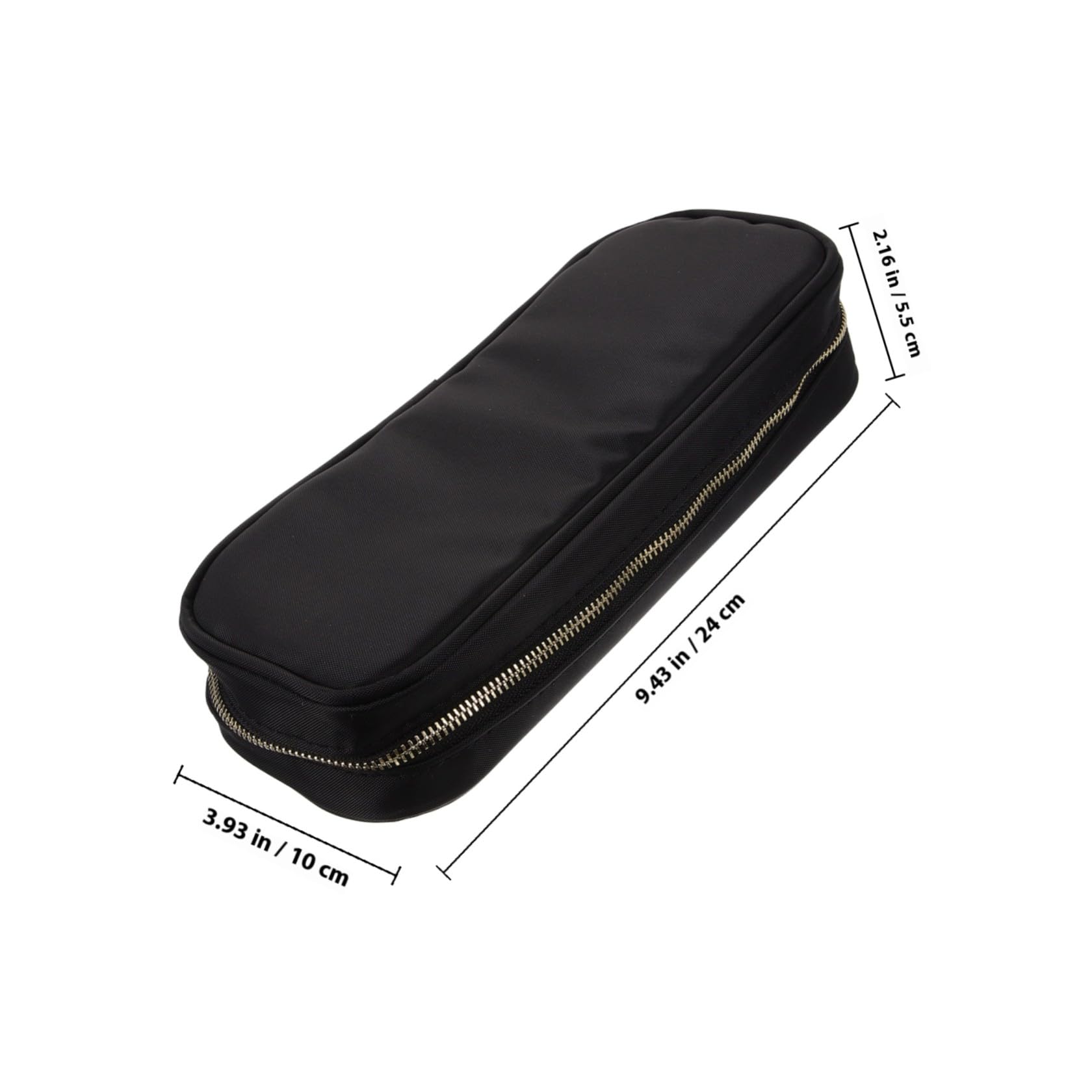 Astuccio per Pennelli Make Up da Viaggio Oxford Leggero e Portatile Chiusura a Zip, Organizer Cosmetico per Attività Outdoor