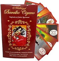 O Tradicional Baralho Cigano Lenormand 36cartas Plastificado