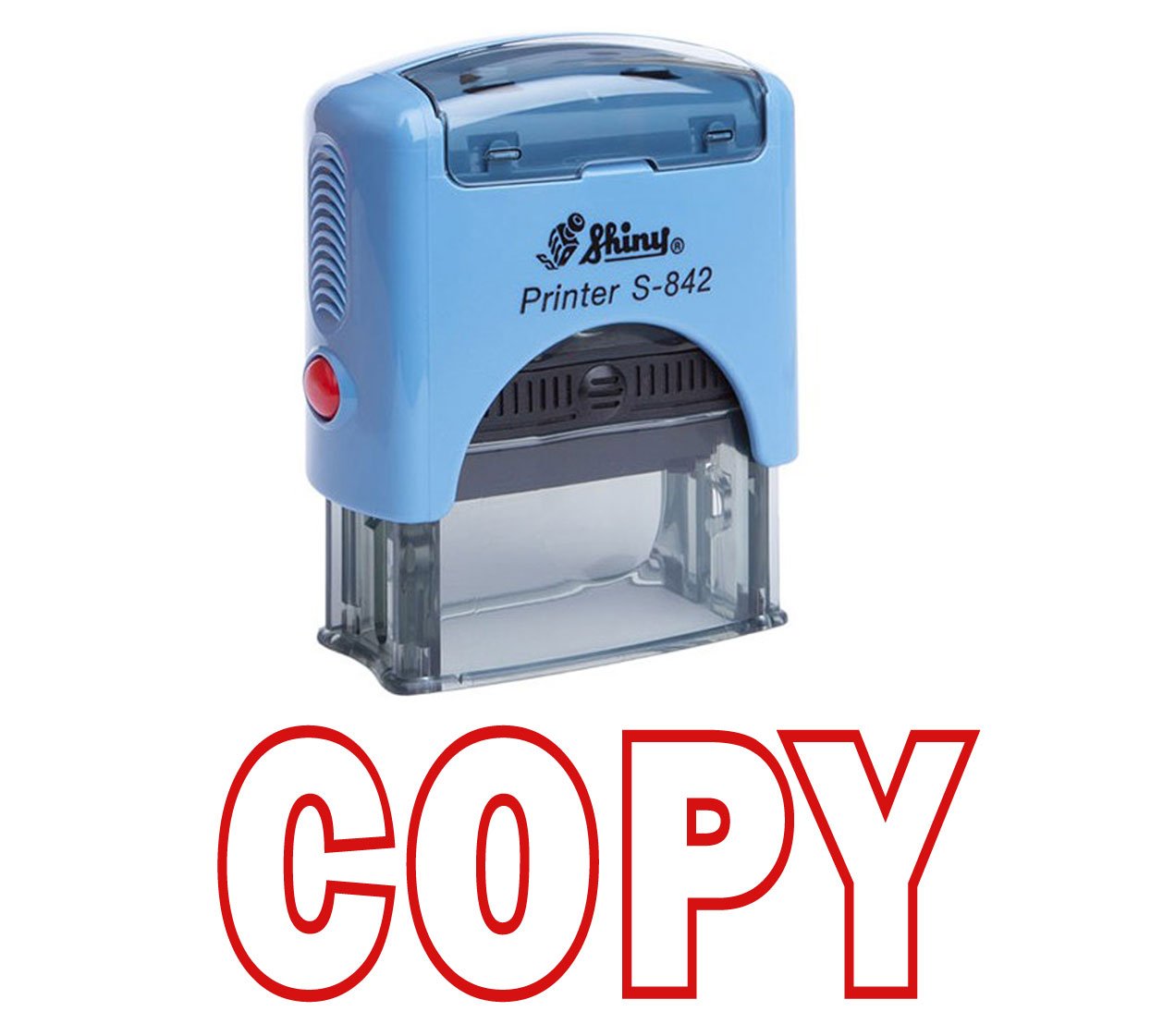 SSEELL Duplicate Self Inking Rubber Flash Stamp Self