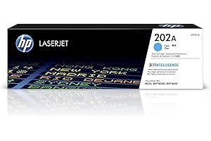 HP 202a Cyan Toner Cartridge for HP Color LaserJet Pro M254, M281 Printers