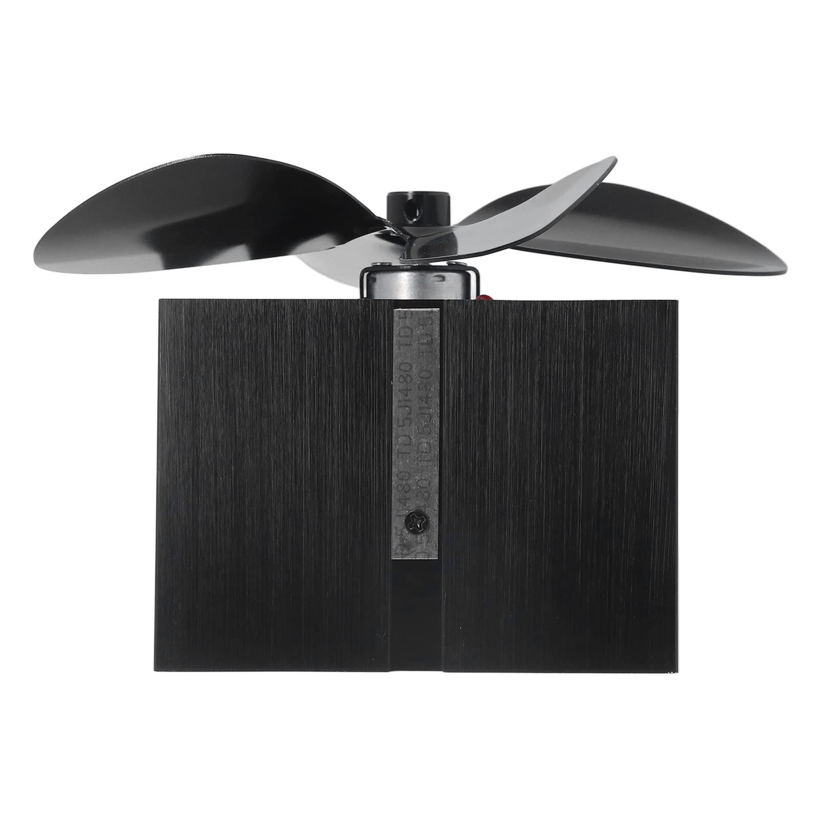 Zerodis Ventilatore per Stufa a Legna, Ventilatore Termoelettrico a 4 Pale 160-220 CFM Funzionamento Silenzioso Tecnologia Migliorata Ecologico Non Elettrico per Stufe a Legna Pellet e a