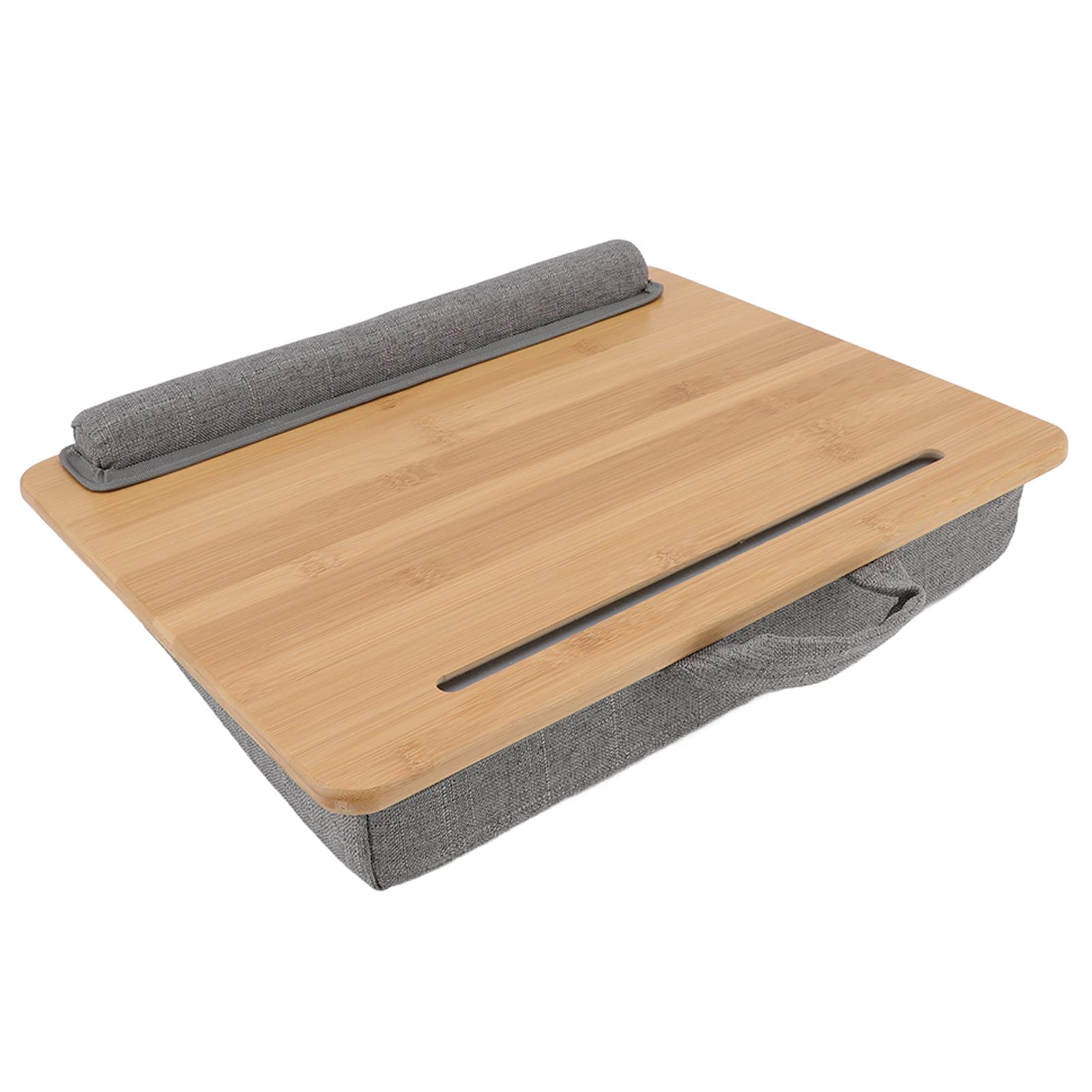 mingzhe Bandeja de Escritorio para Ordenador Portátil con Cojín, Mesa de