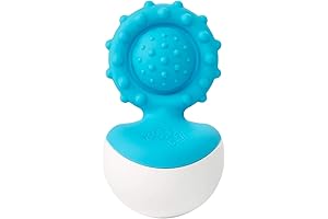 Fat Brain Toys Dimpl Duo - Baby Toy for Sensory Exploration and Teething